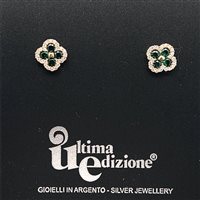 Orecchini Ultima Edizione Donna tiffany in Argento OAO7591-VERDE-GIALLO - OAO7591-VERDE-GIALLO